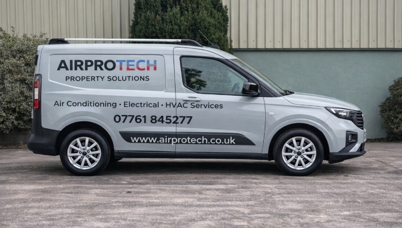 Air Conditioning work Van